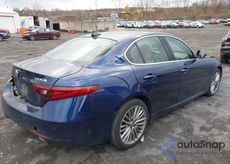 2017 Alfa Romeo Giulia Ti Awd from USA, damaged, VIN ZARFAEEN2H7560345